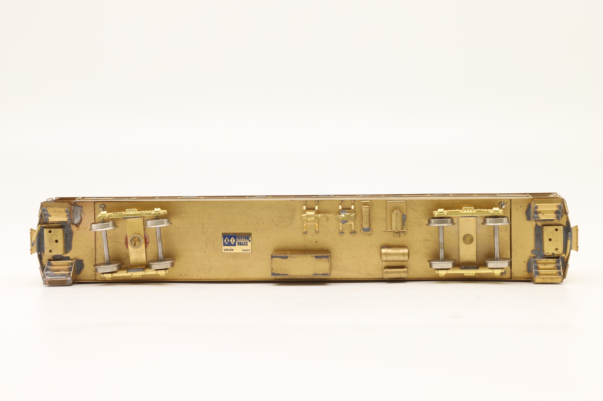 NJ Custom Brass HO PS-701 Long Island Railroad 'Ping-Pong' Combine Coach Unpainted