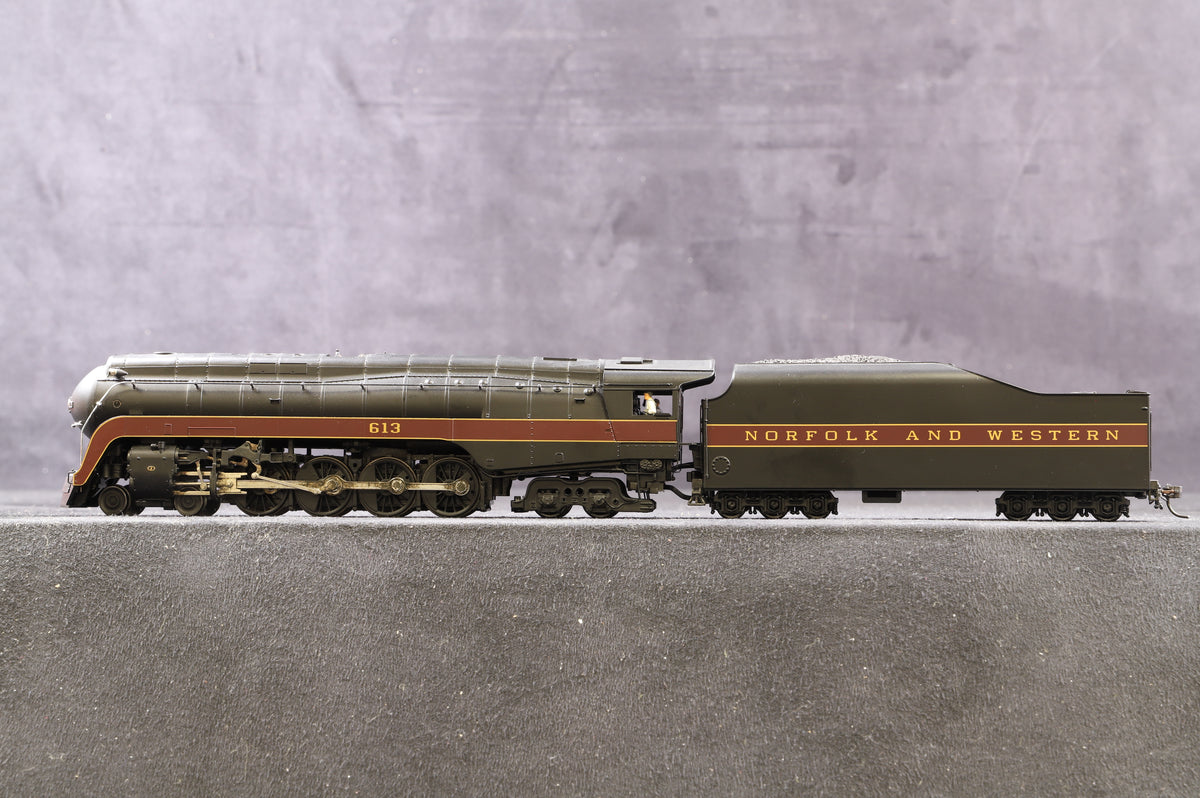 Broadway Limited Imports HO 078 N&amp;W Class J 4-8-4 &#39;613&#39; Norfolk &amp; Western, DCC Sound