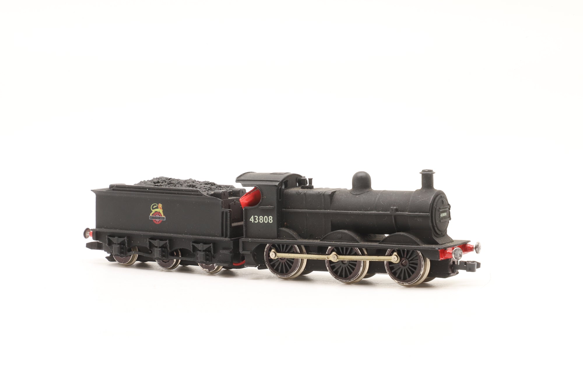 Union Mills N Class 3F '43808' BR Black, DCC Fitted