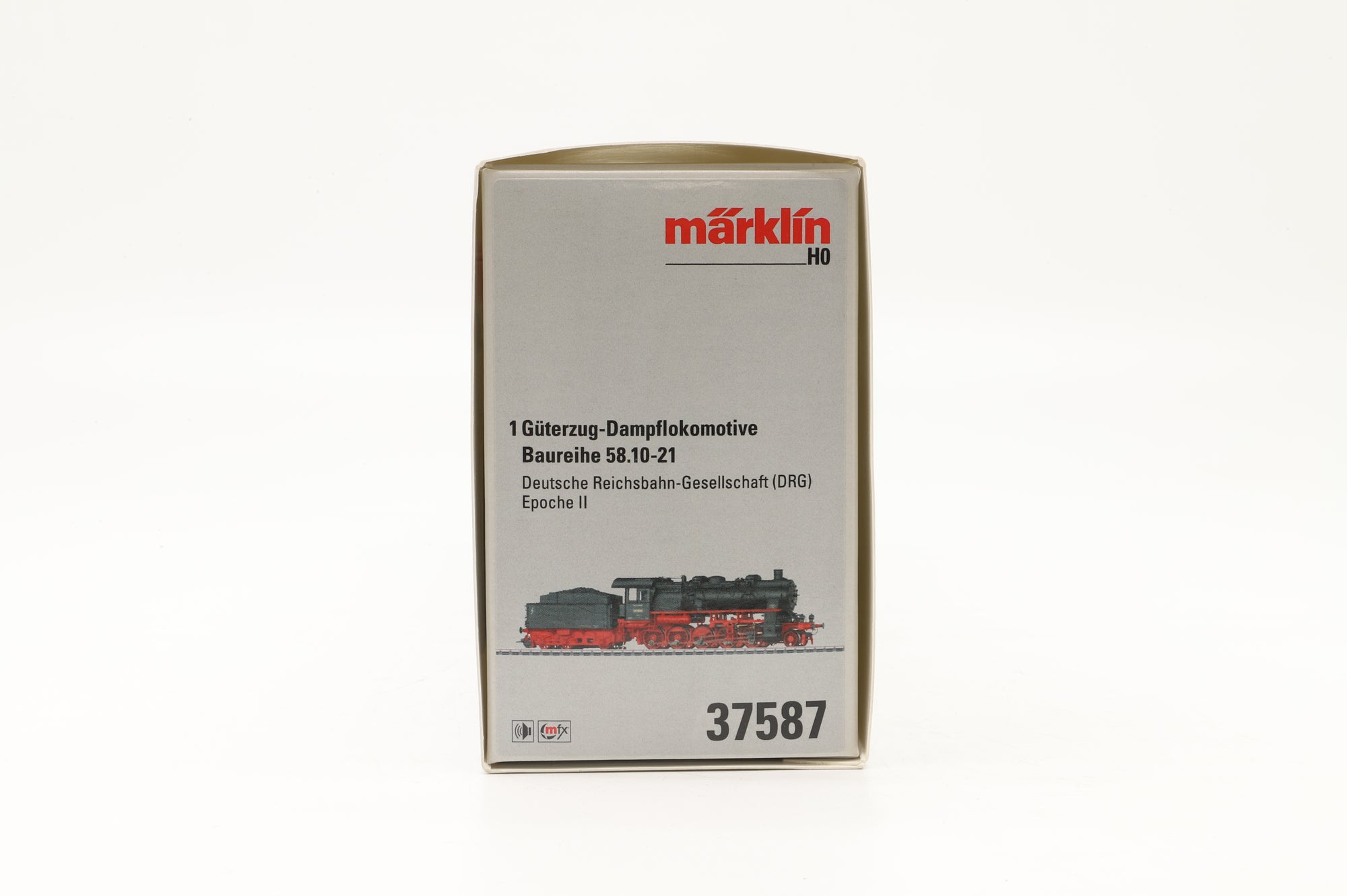 Marklin HO 37587 BR 58 10-21 2-10-0 Steam Locomotive DRG MFX Sound 3 Rail