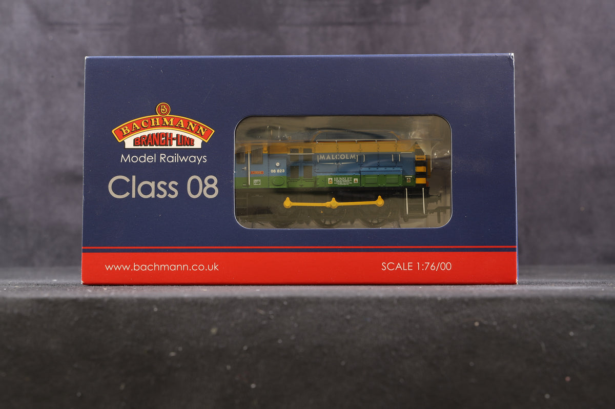 Bachmann OO 32-106Y Class 08 &#39;08823&#39; &#39;Libbie&#39; Malcolm Rail, AMRSS Excl. 8/508