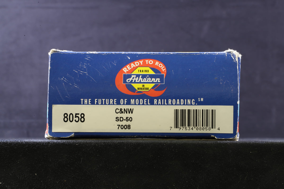 Athearn HO 8058 SD-50 No.7008 in C&amp;NW Livery