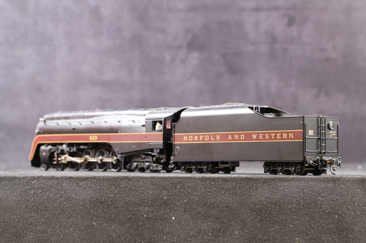 Broadway Limited Imports HO 078 N&amp;W Class J 4-8-4 &#39;613&#39; Norfolk &amp; Western, DCC Sound