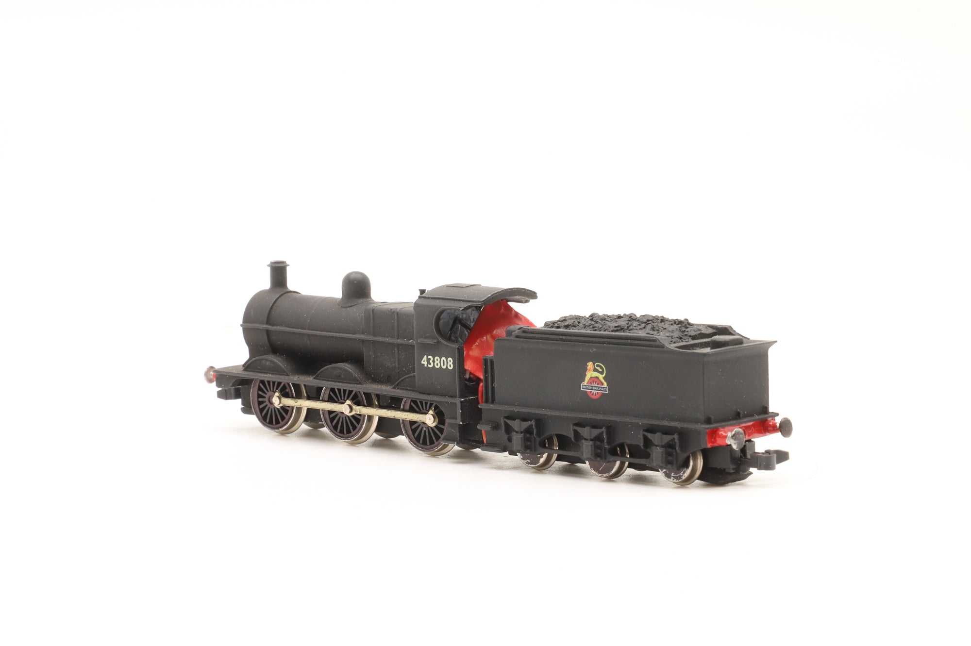 Union Mills N Class 3F '43808' BR Black, DCC Fitted