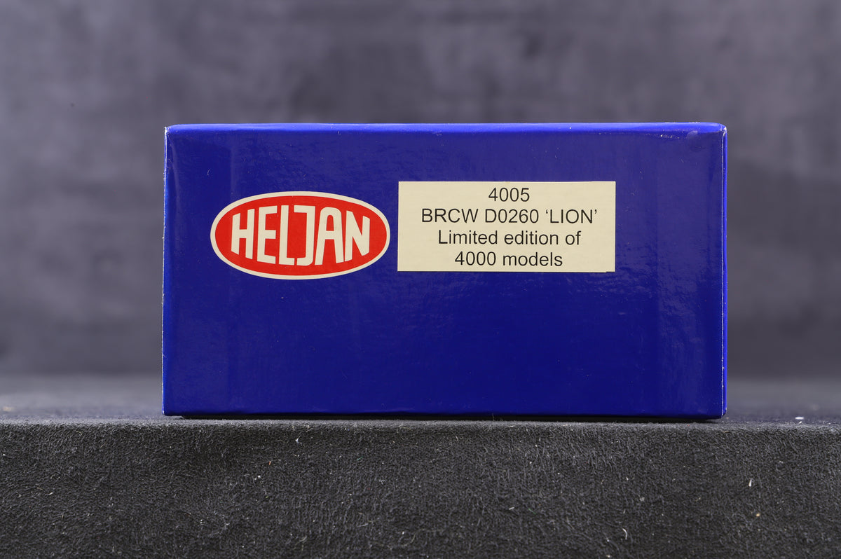 Heljan OO 4005 BRCW &#39;D0260&#39; &#39;Lion&#39; Ltd Ed