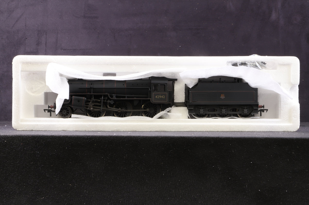 Bachmann OO 32-179 Crab &#39;42942&#39; BR Lined Black E/Emblem, Weathered
