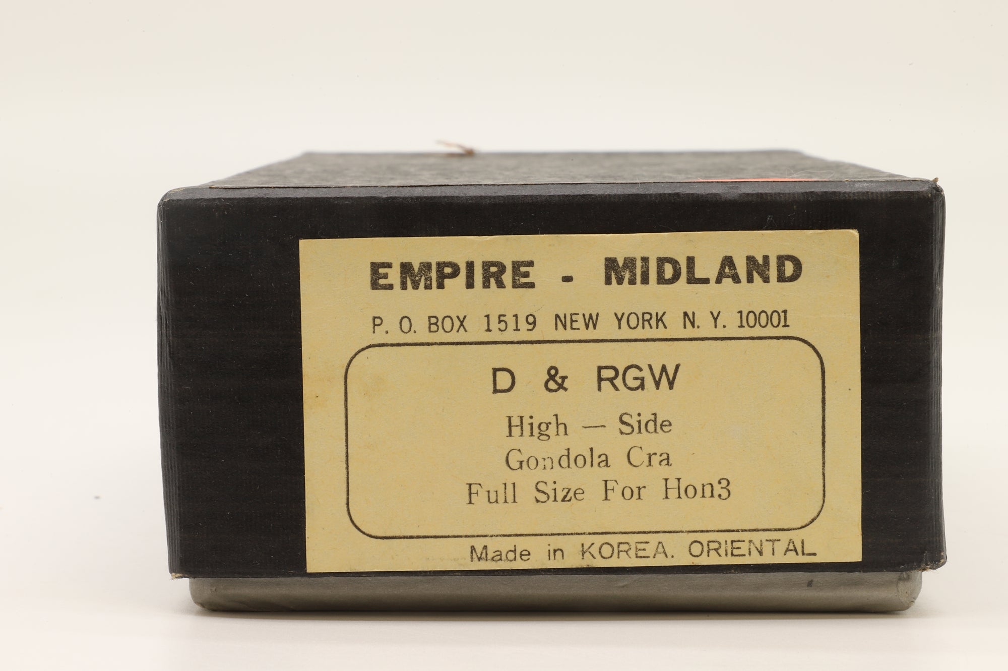 Empire Midland HOn3 D&RGW High Side Gondola
