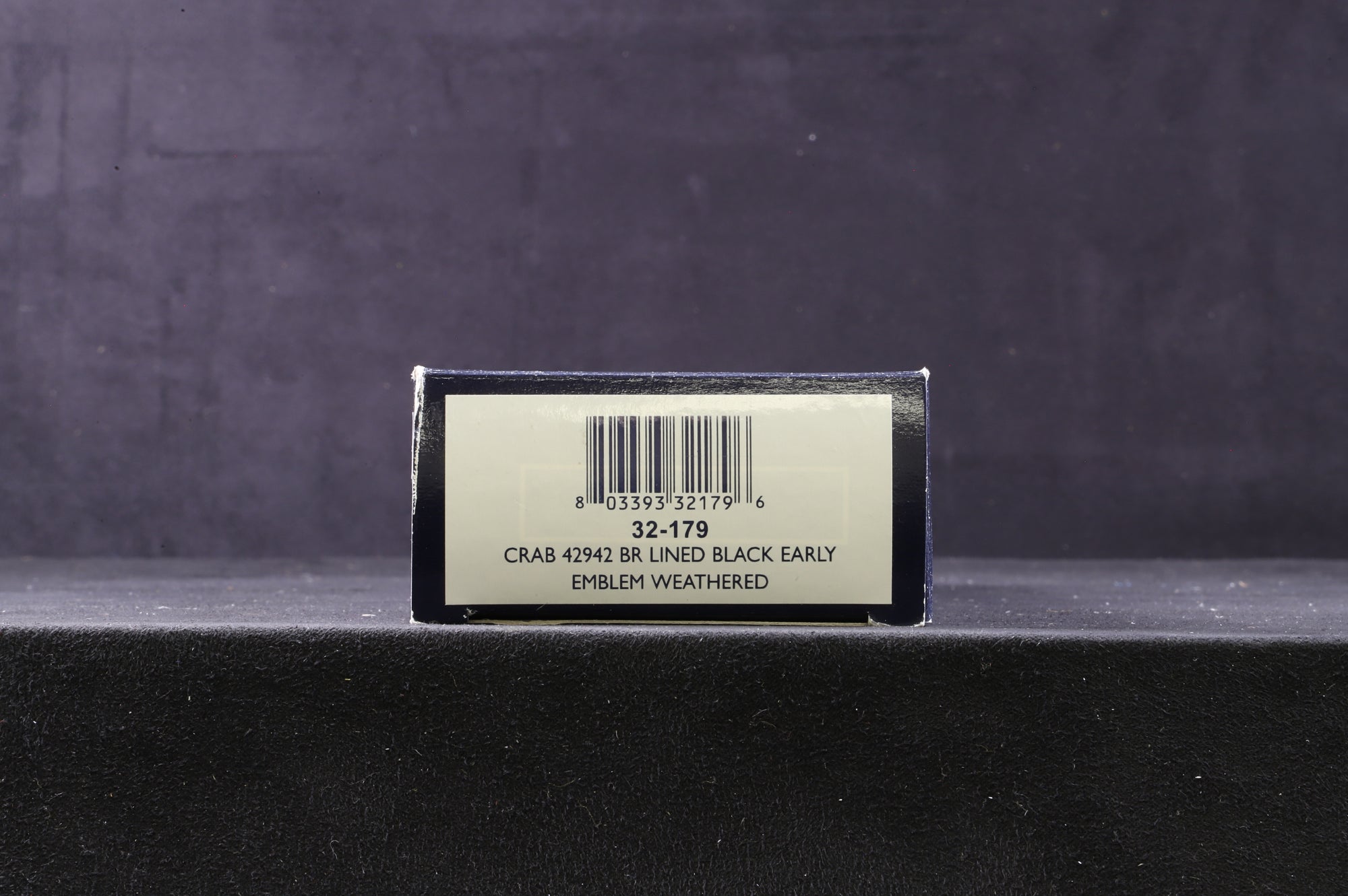 Bachmann OO 32-179 Crab '42942' BR Lined Black E/Emblem, Weathered