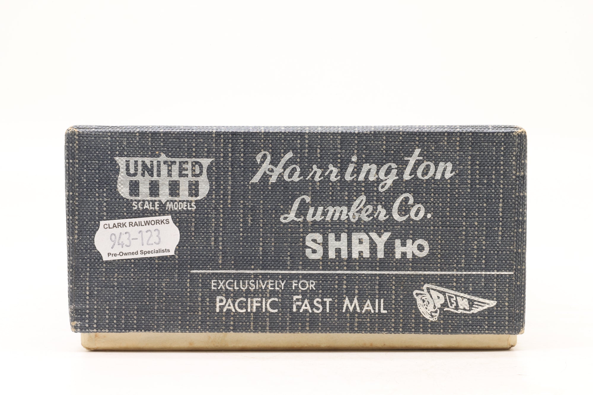United Scale Models/ PFM HO Brass Harrington Lumber Co. Shay Unpainted