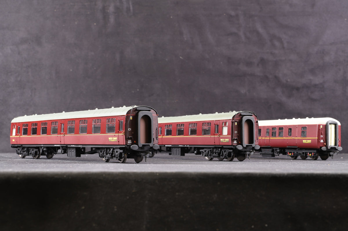 Bachmann OO Set of 8 West Coast Railway Mk1/Mk2 Coaches