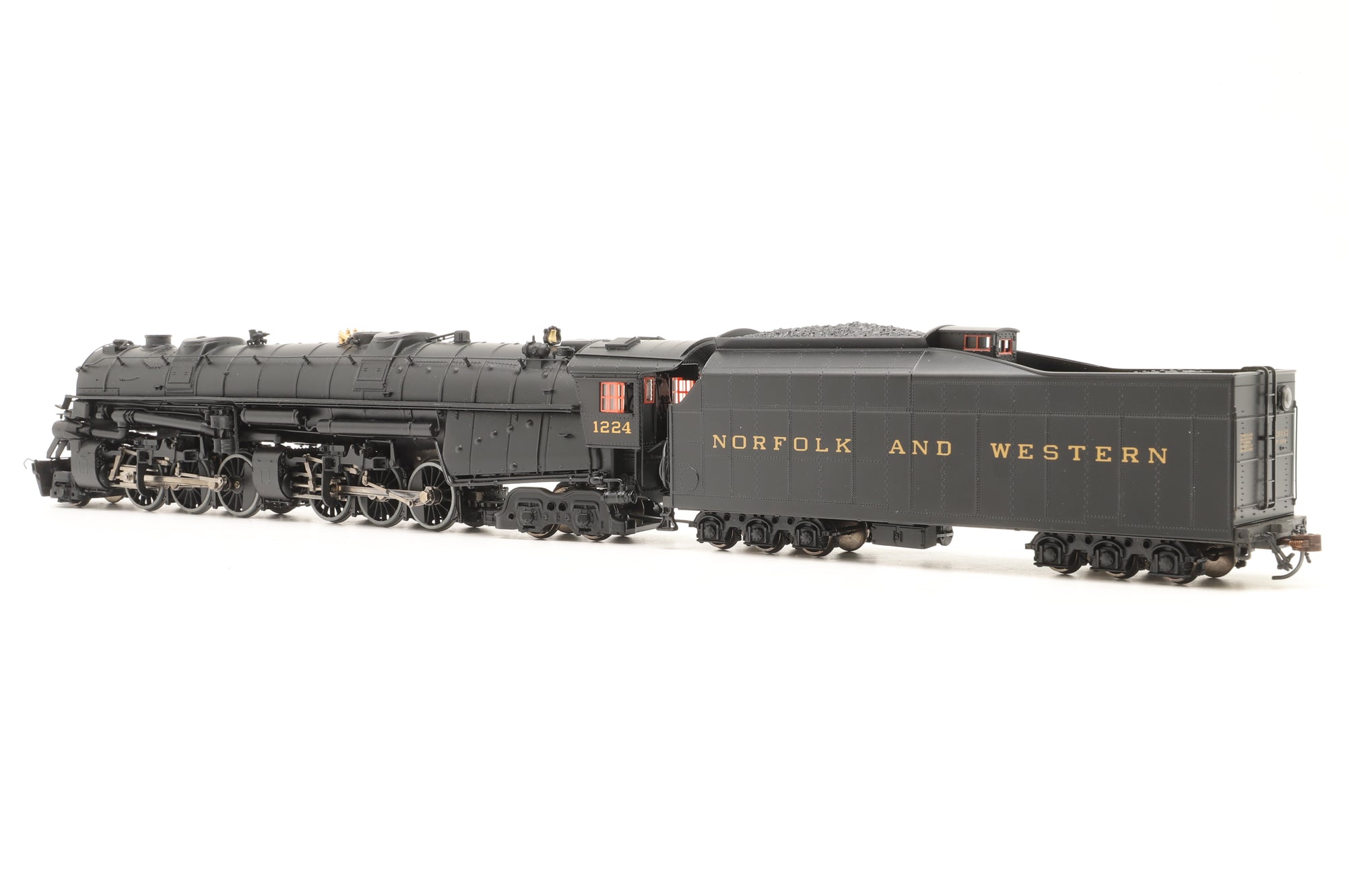 Broadway Limited Imports HO Class A 2-6-6-4 1224 Norfolk & Western, DCC Sound