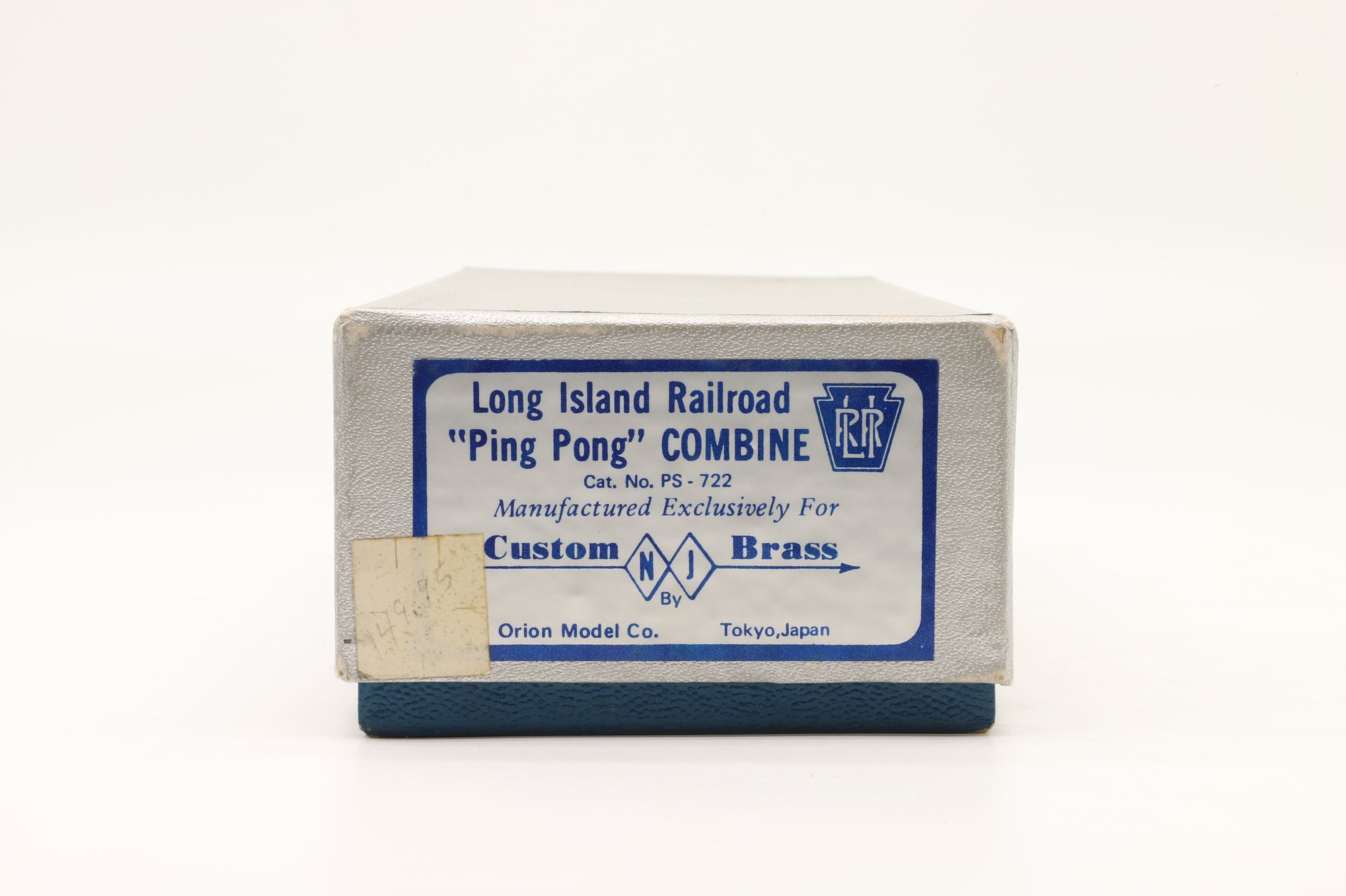 NJ Custom Brass HO PS-722 Long Island Railroad 'Ping-Pong' Combine Coach Unpainted