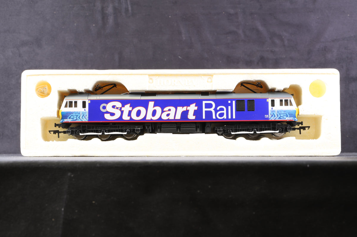 Hornby OO R3057 Class 92 &#39;92017&#39; Stobart Rail