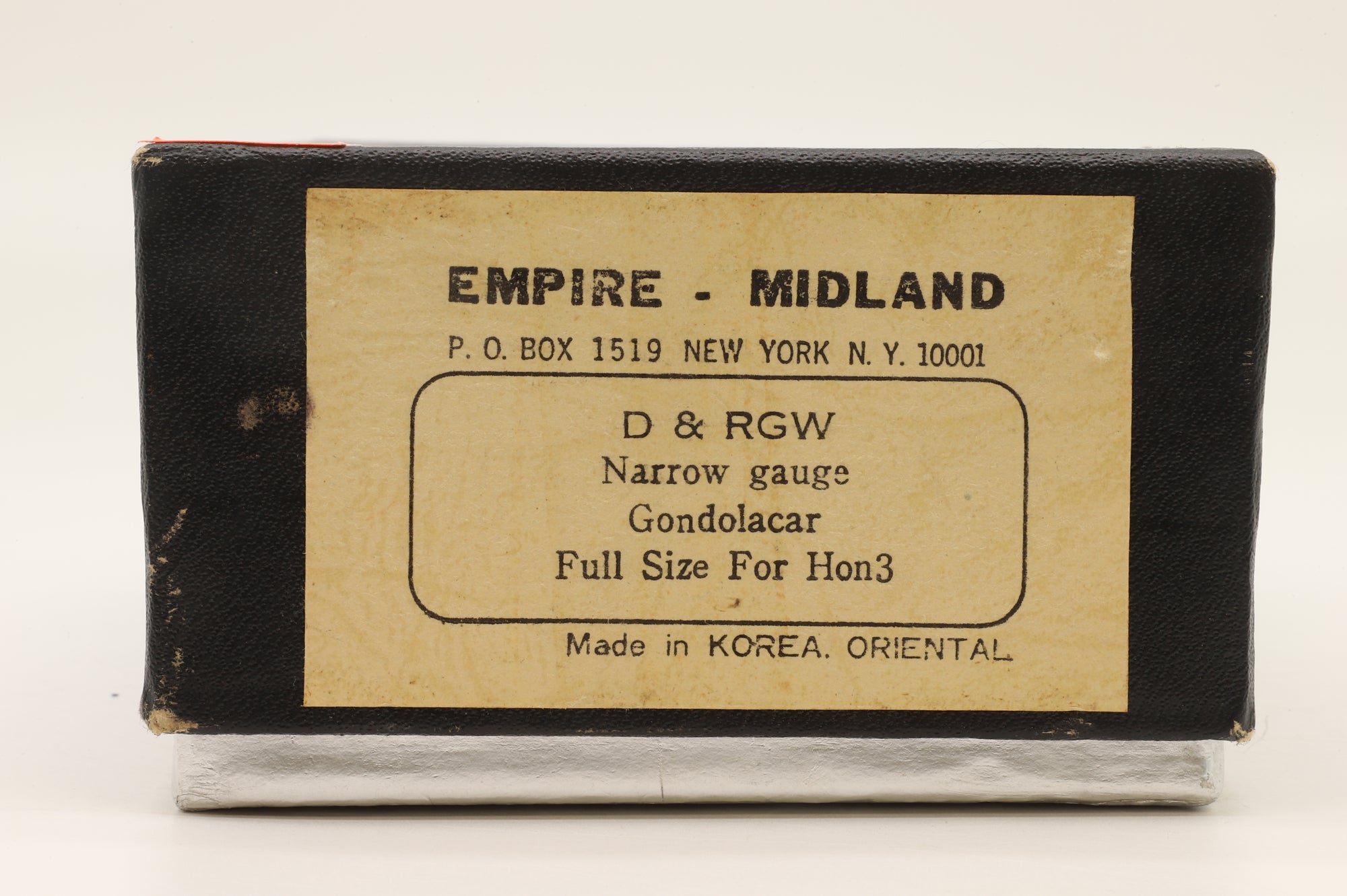 Empire Midland HOn3 D&RGW Narrow Gauge Gondola Car