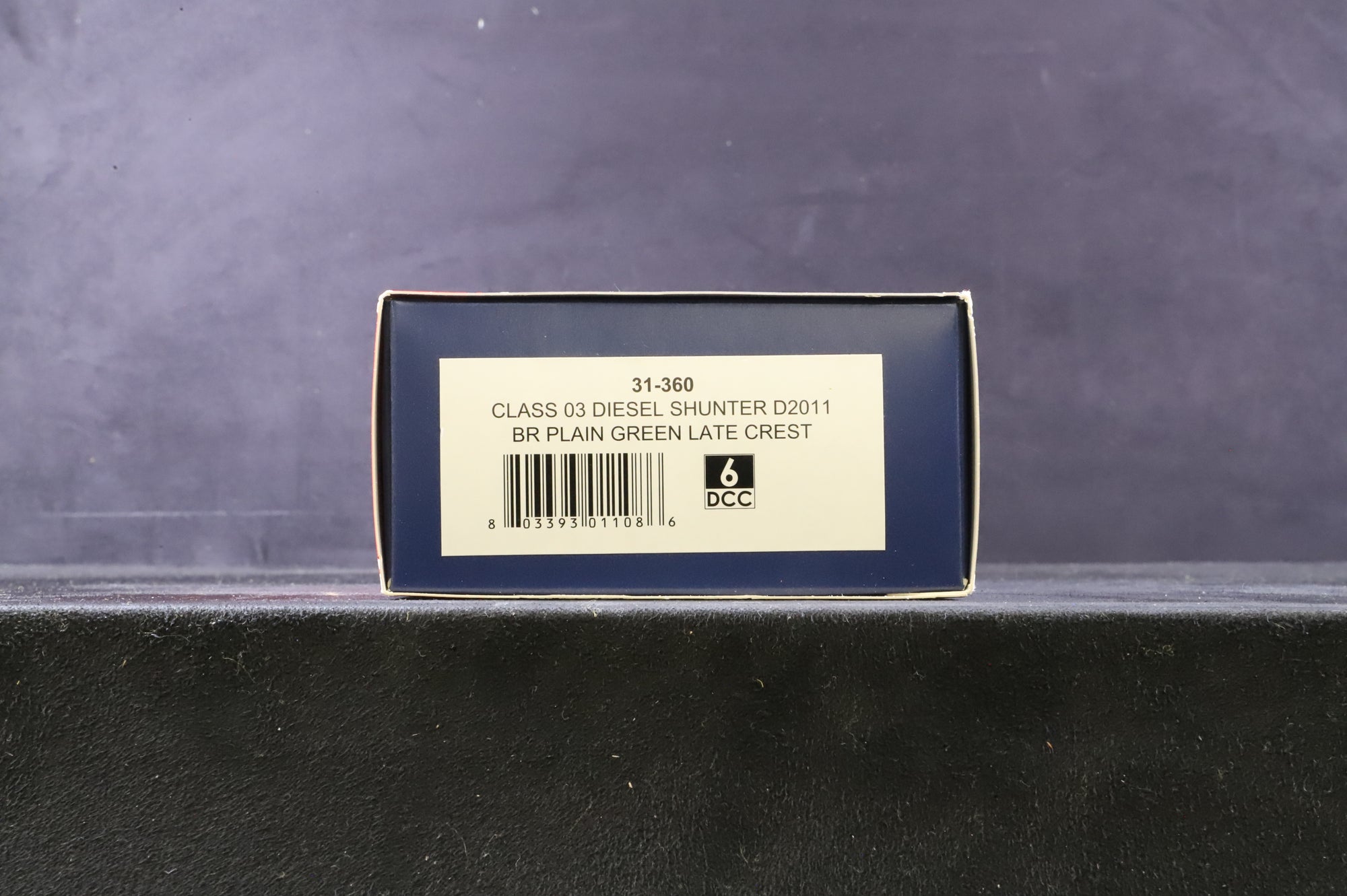 Bachmann OO 31-360 Class 03 Diesel Shunter 'D2011' BR Plain Green L/C