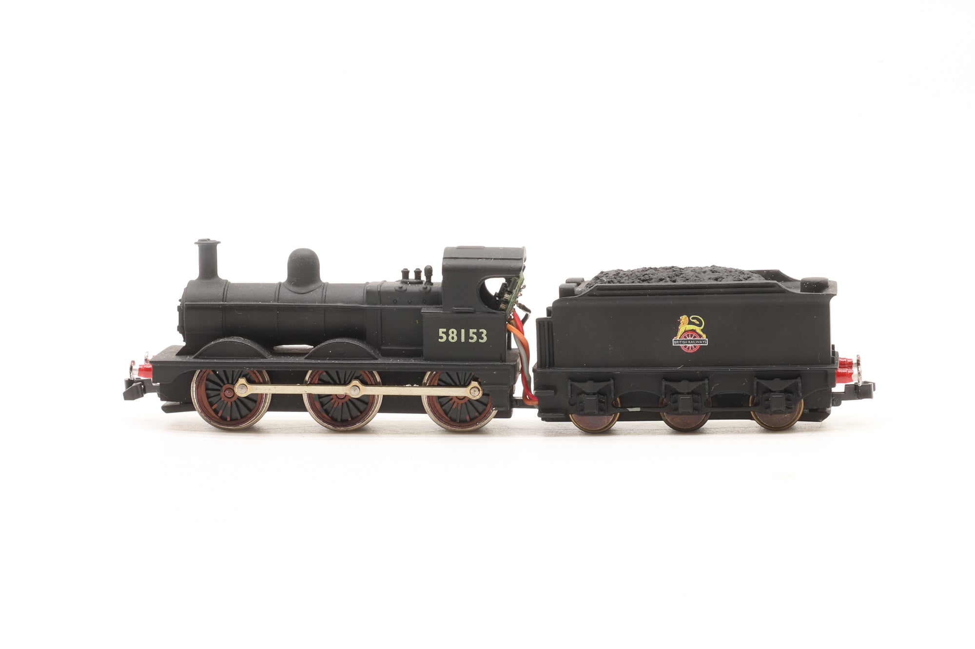 Union Mills N Class 2F '58153' BR Black, DCC Fitted