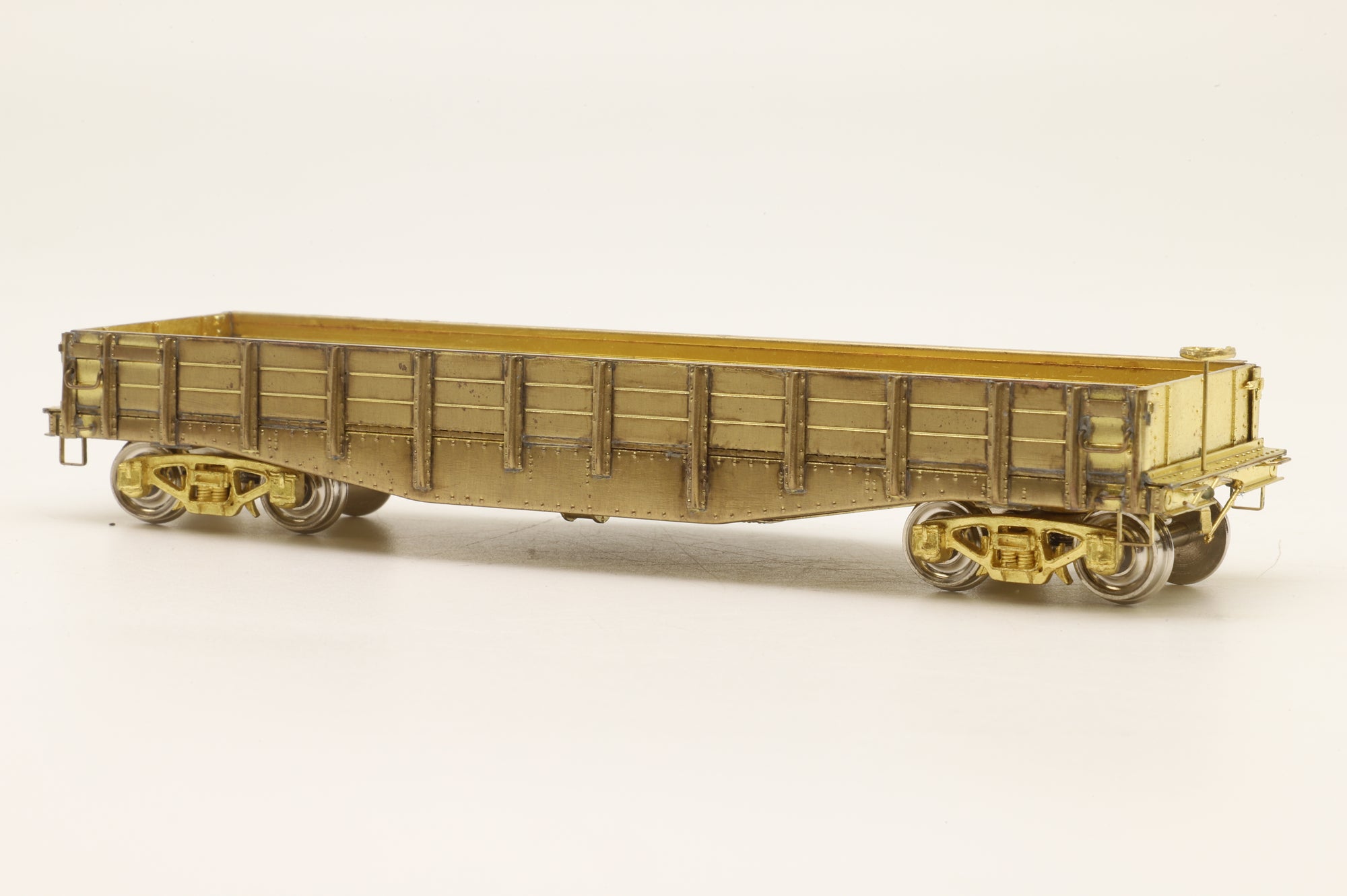 Railworks LTD HO Brass PRR GRa-Gondola Unpainted