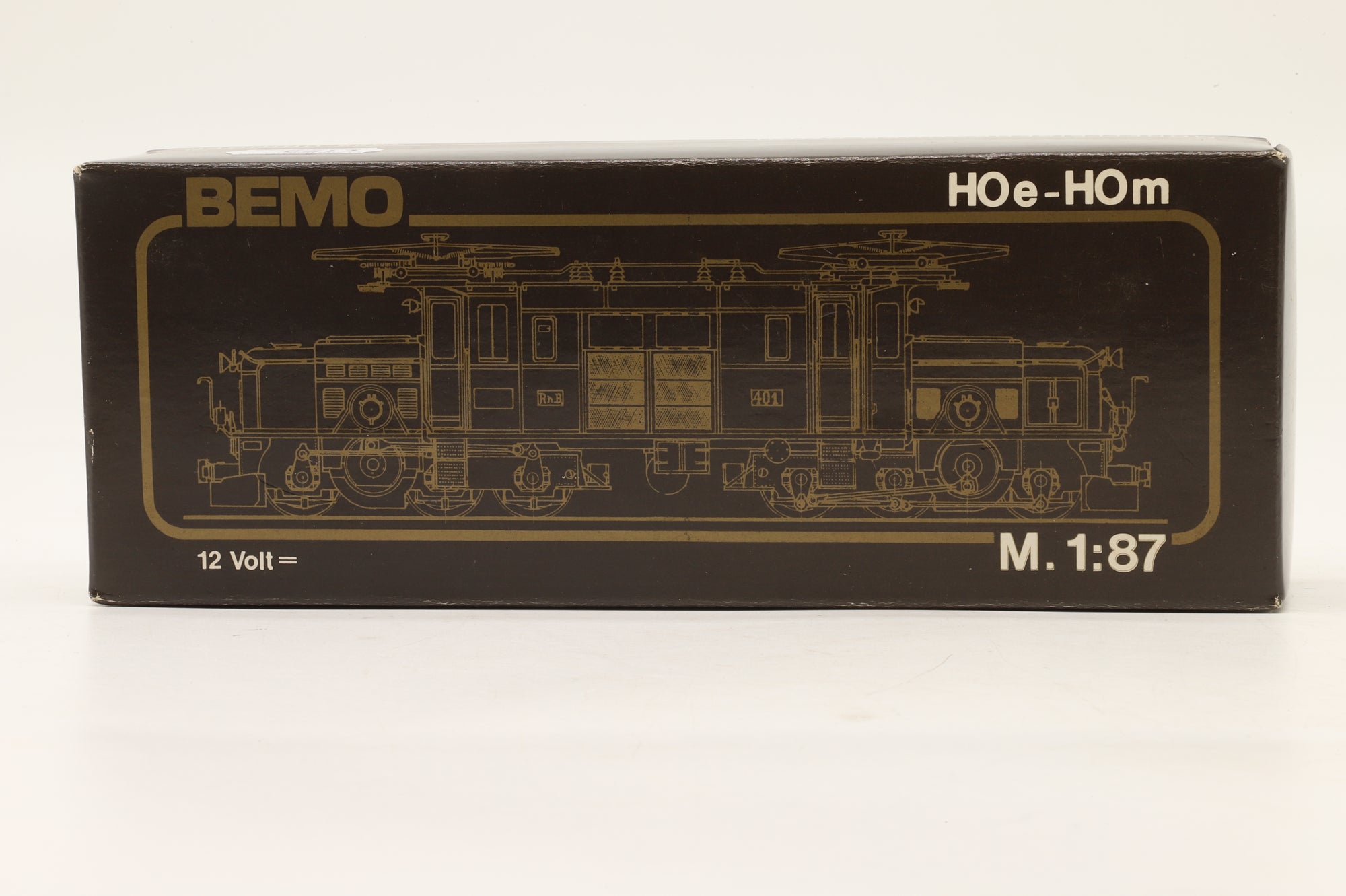 BEMO HOm 1255103 Ge 6/6 #413 in RhB Brown