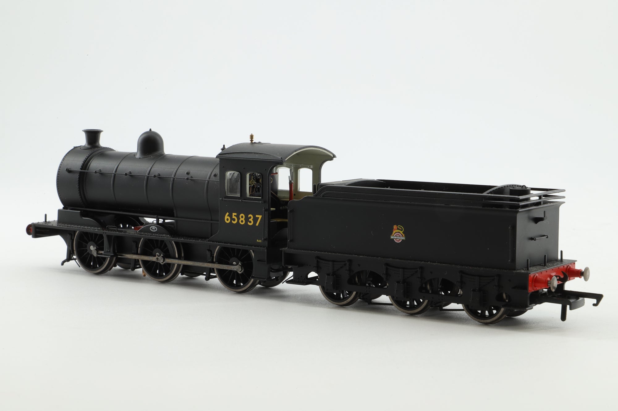Oxford OO OR76J27002XS J27 No.65837 in BR Black w/ Early Crests - DCC Sound