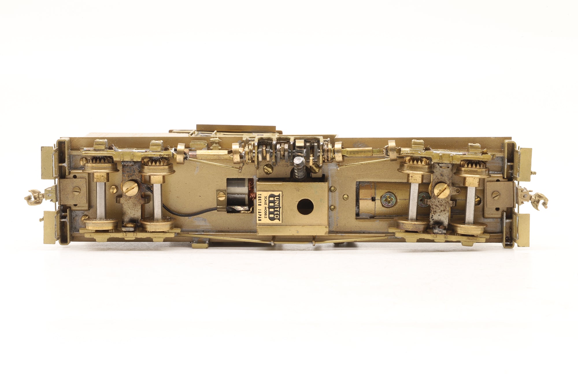 United Scale Models HO Brass Michigan 3 Cylinder Shay Unpainted
