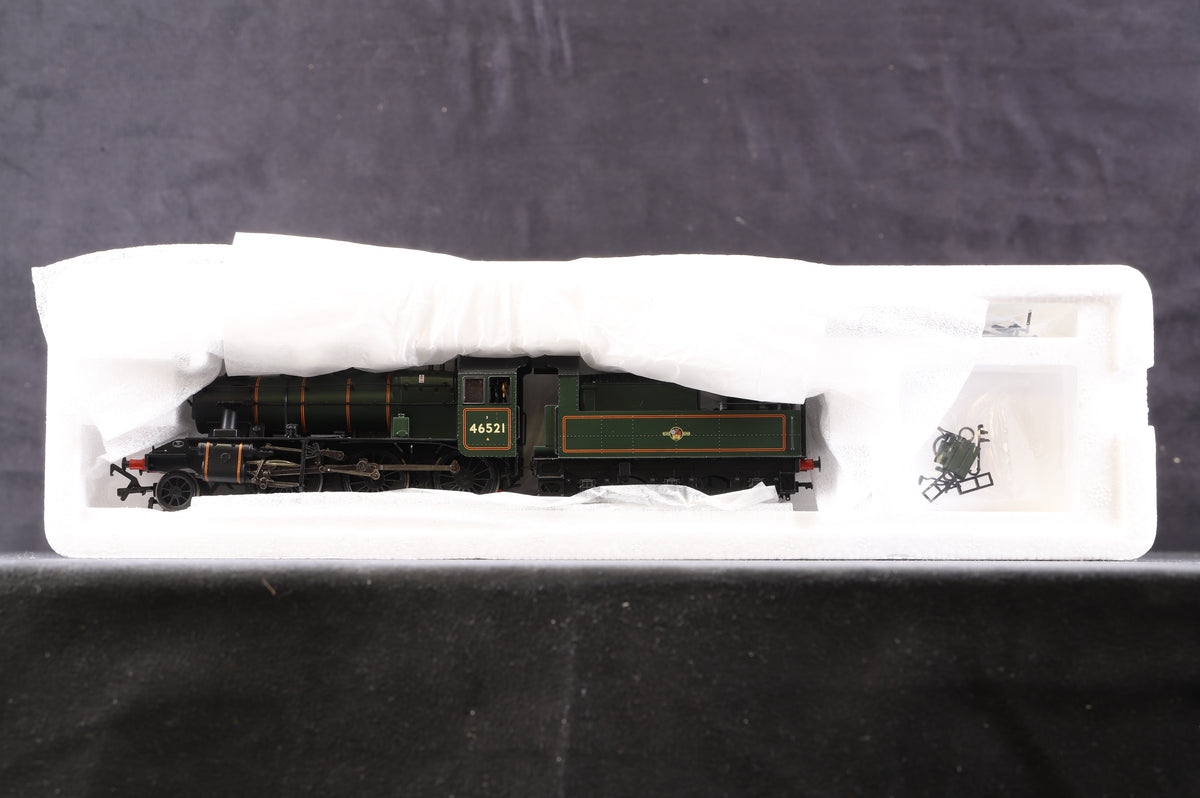 Bachmann OO 32-825 Ivatt Class 2MT 2-6-0 &#39;46521&#39; BR Lined Green L/C