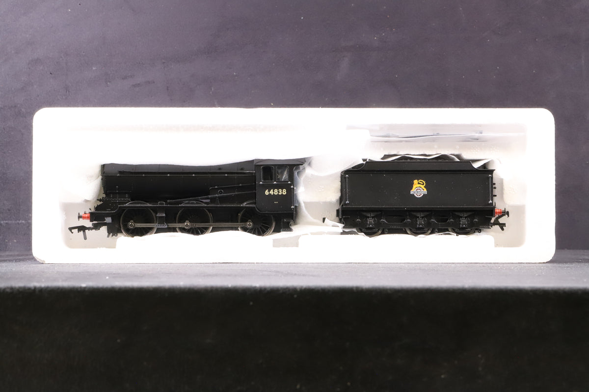 Bachmann OO 31-861 J39 64838 in BR Black w/ Early Crests &amp; Stepped Tender