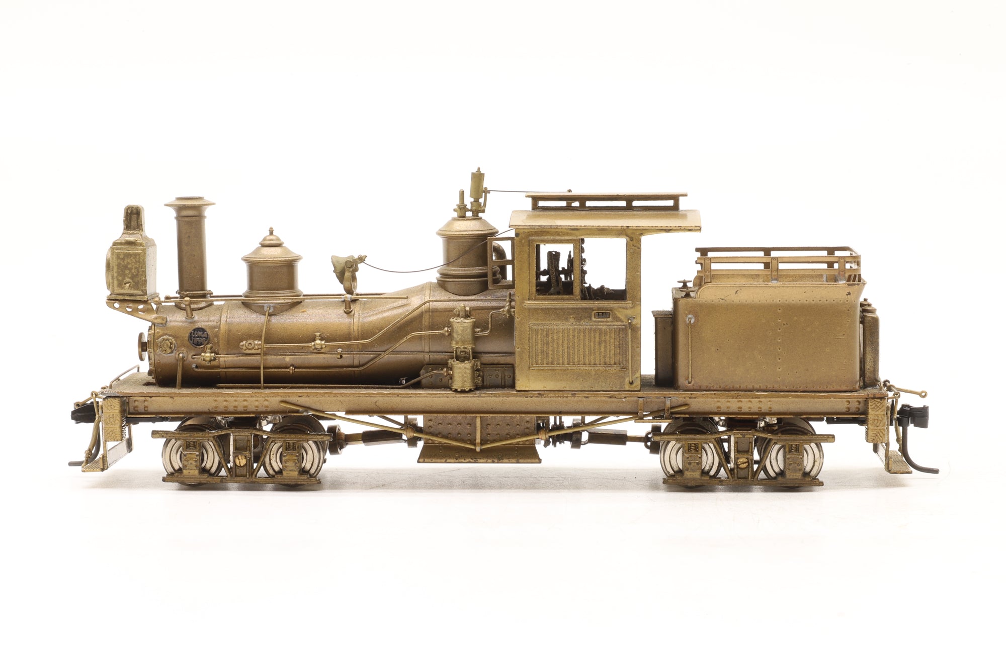 United Scale Models/ PFM HO Brass Harrington Lumber Co. Shay Unpainted