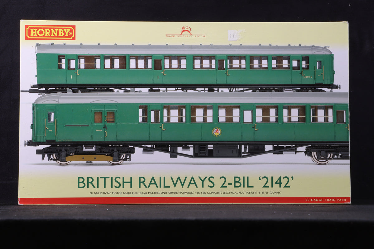 Hornby OO R3162A 2-BIL &#39;2142&#39; EMU BR Green