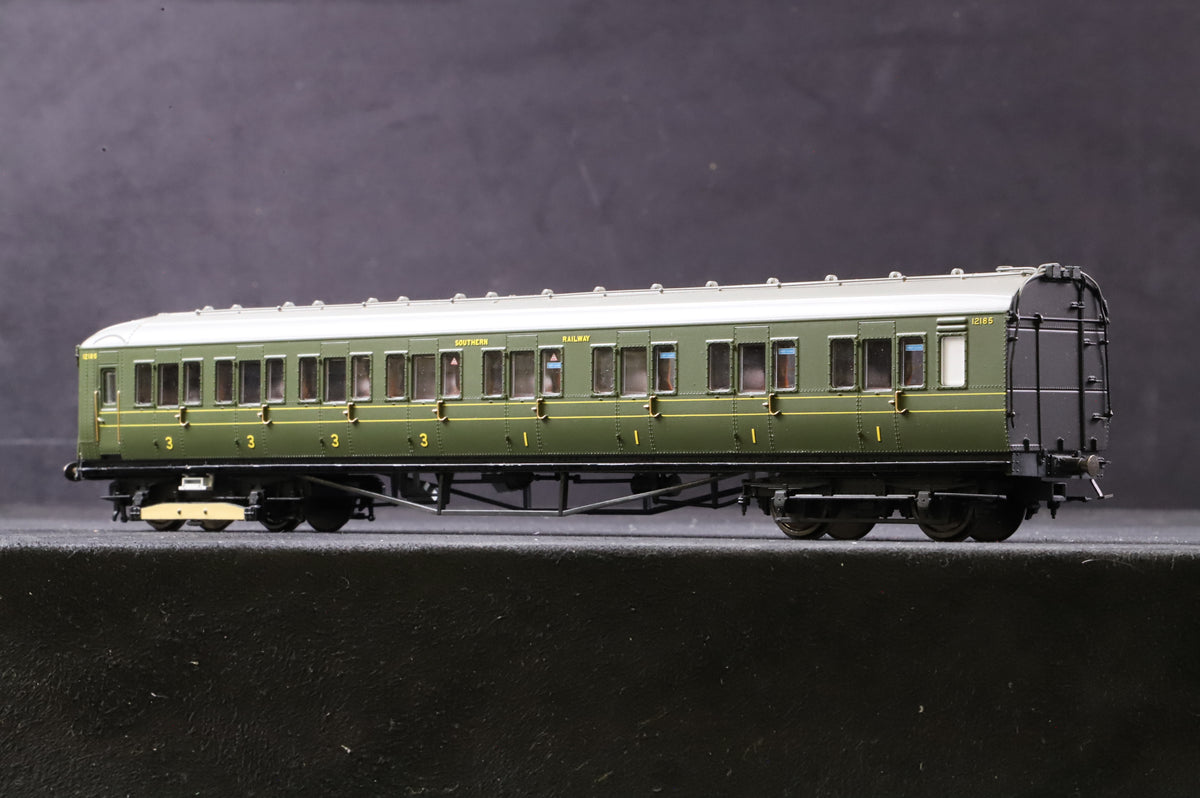 Hornby OO R3700 2-BIL EMU Set No.2152 in Lined SR Green - DCC Sound