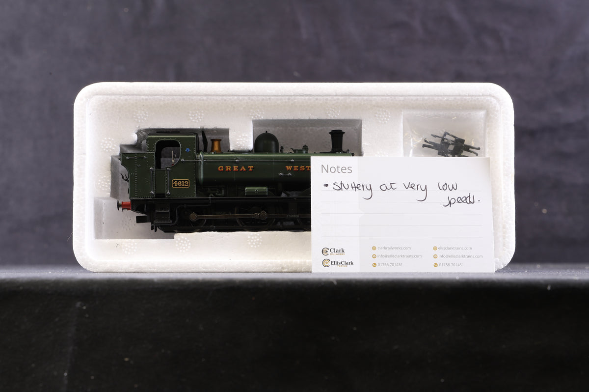 Bachmann OO 32-204 8750 Pannier Tank &#39;4612&#39; GWR Green