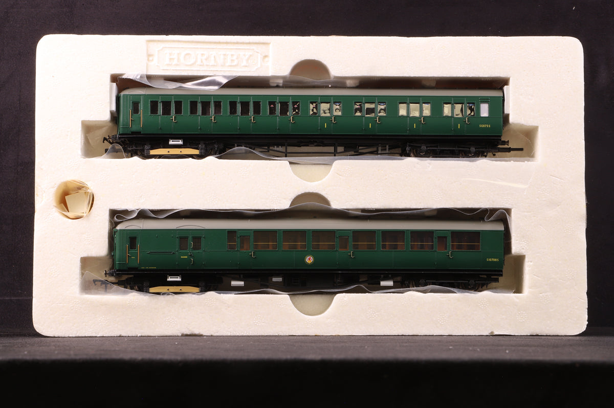Hornby OO R3162A 2-BIL &#39;2142&#39; EMU BR Green