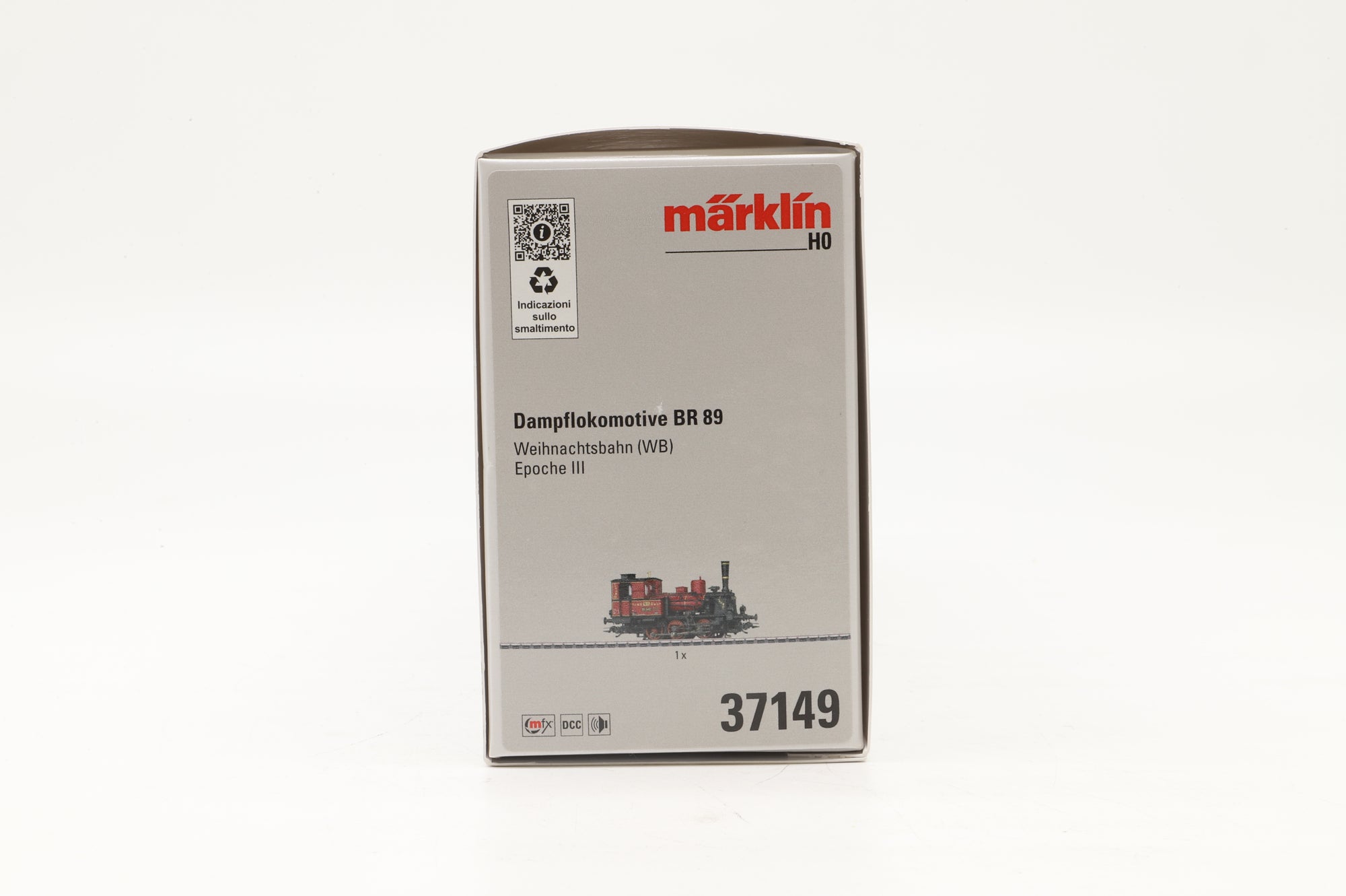 Marklin HO 37149 BR 89 Steam Locomotive MFX Sound 3 Rail