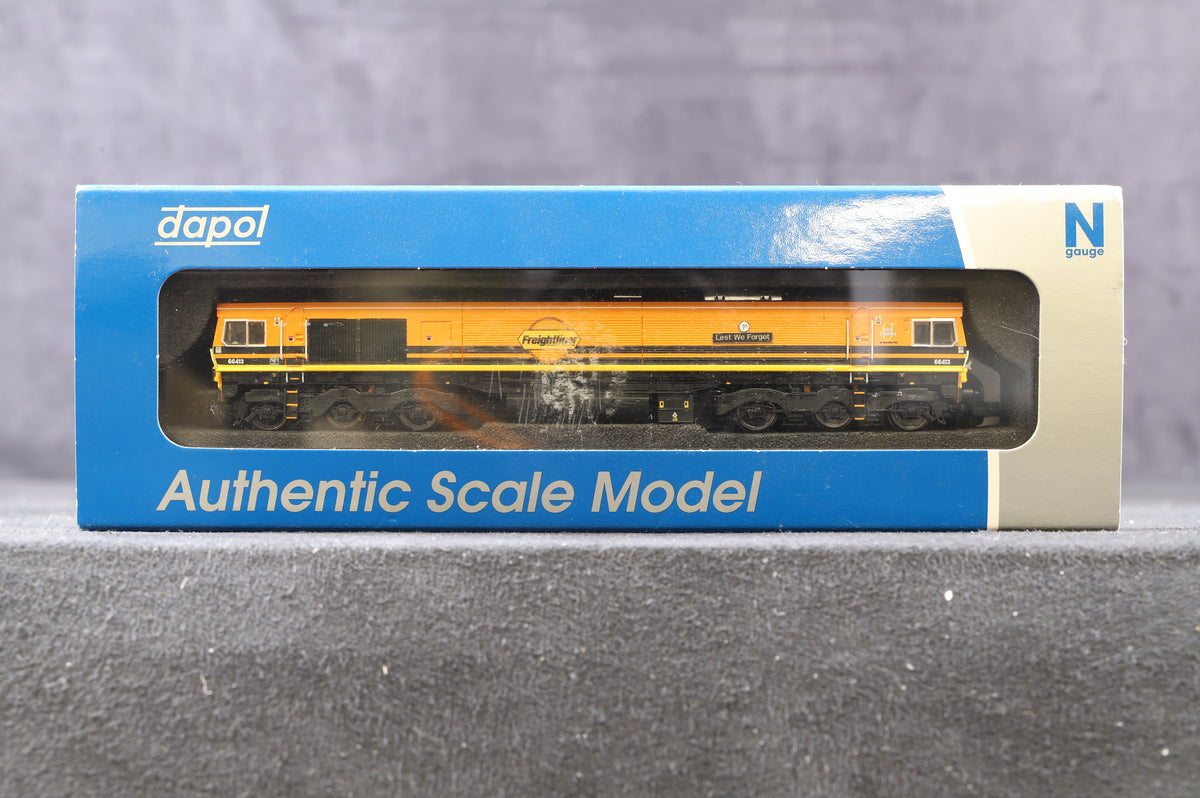 Dapol N 2D-007-002 Class 66 &#39;66504&#39; Powerhaul