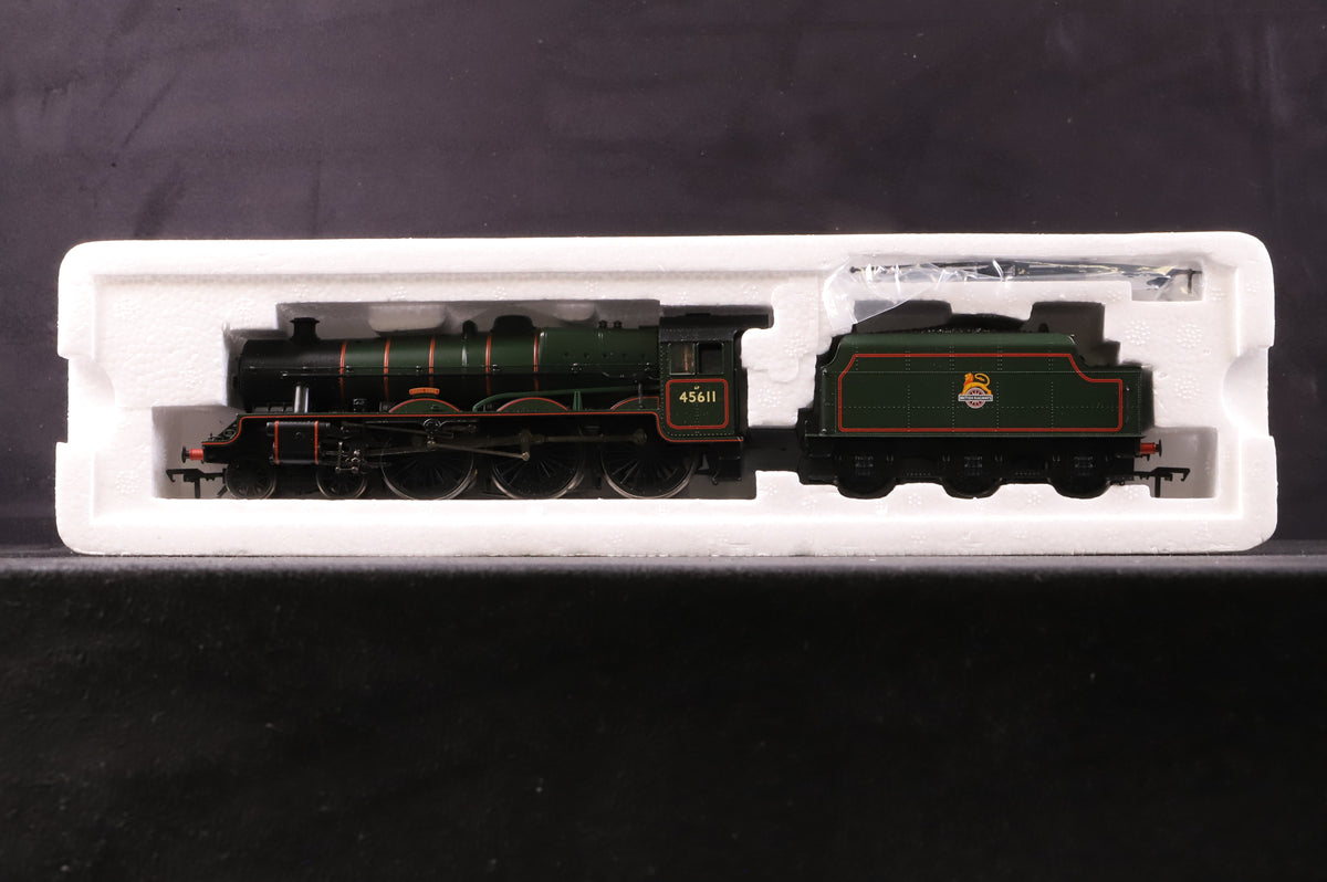 Bachmann OO 31-175 Jubilee Class &#39;45611&#39; &#39;Hong Kong&#39; Stainer Tender BR Green E/C