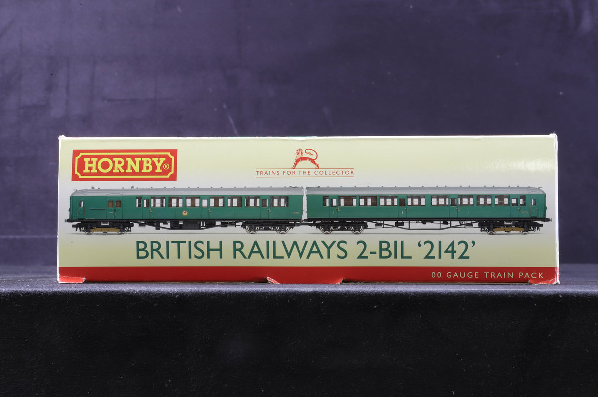 Hornby OO R3162A 2-BIL &#39;2142&#39; EMU BR Green