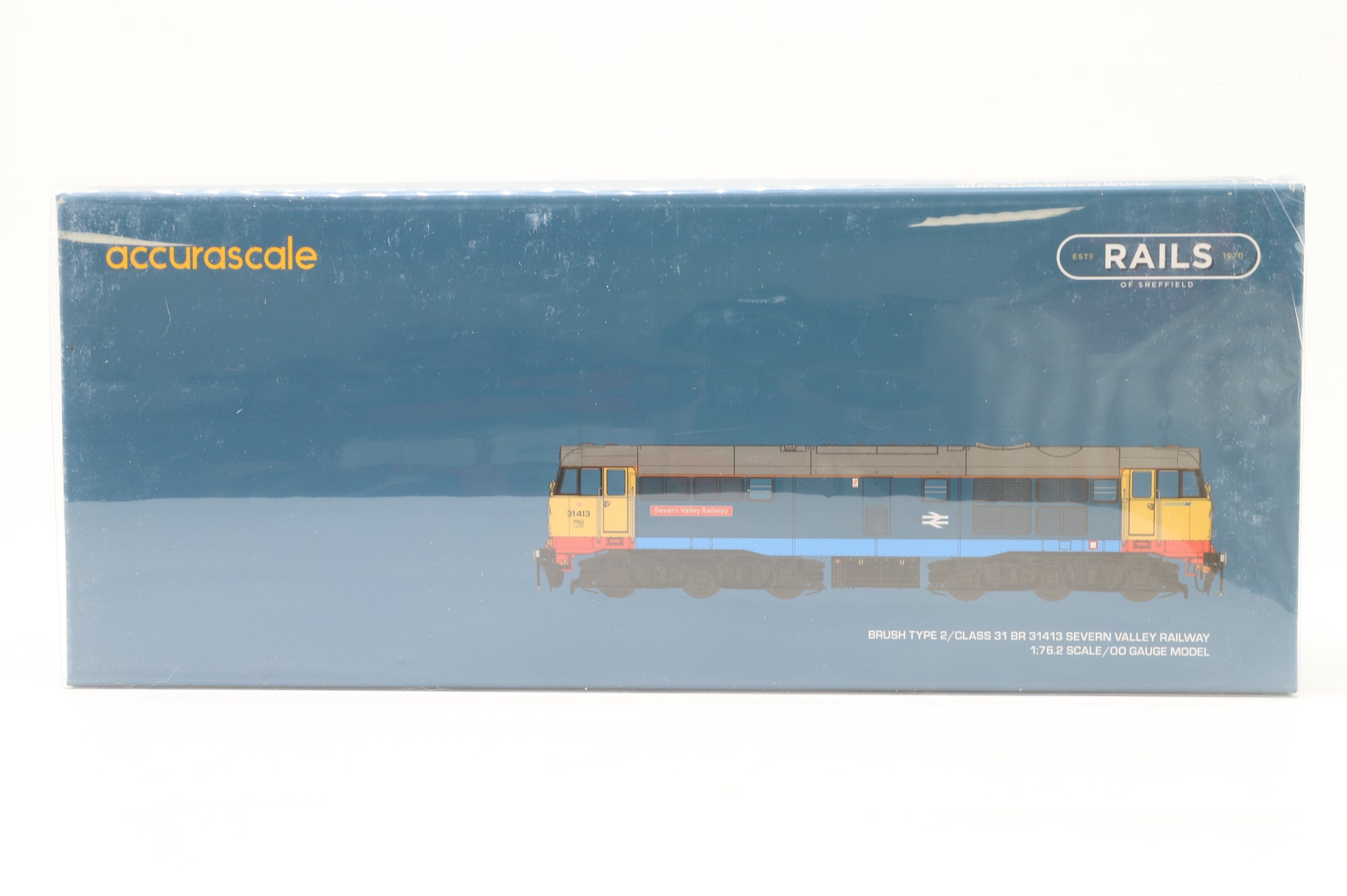 Accurascale OO ACC2837 Class 31 31413 'Severn Valley Railway' in Special BR Blue