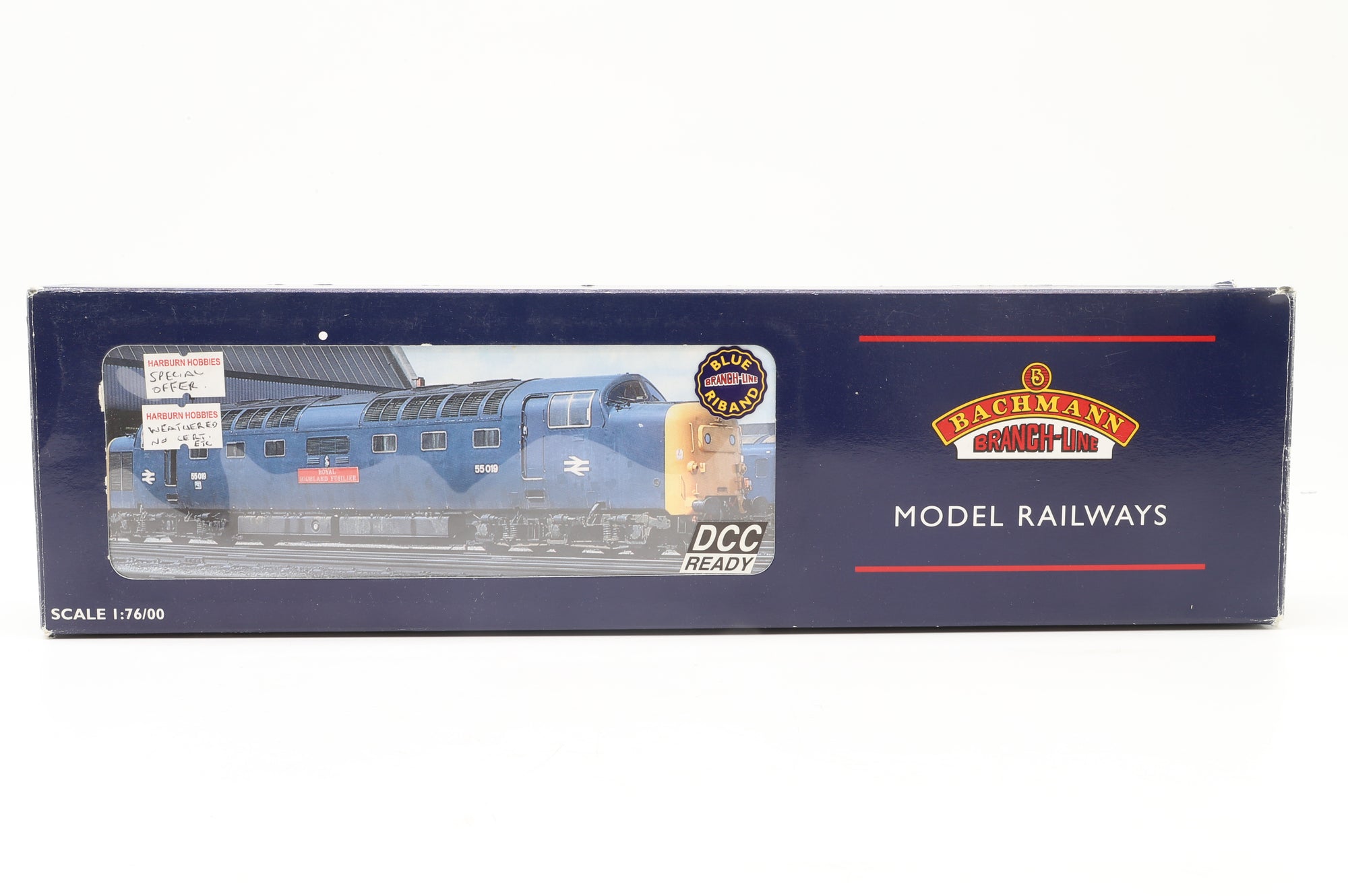 Bachmann OO 32-525UB Class 55 Deltic 'D9003' 'Meld', Weathered