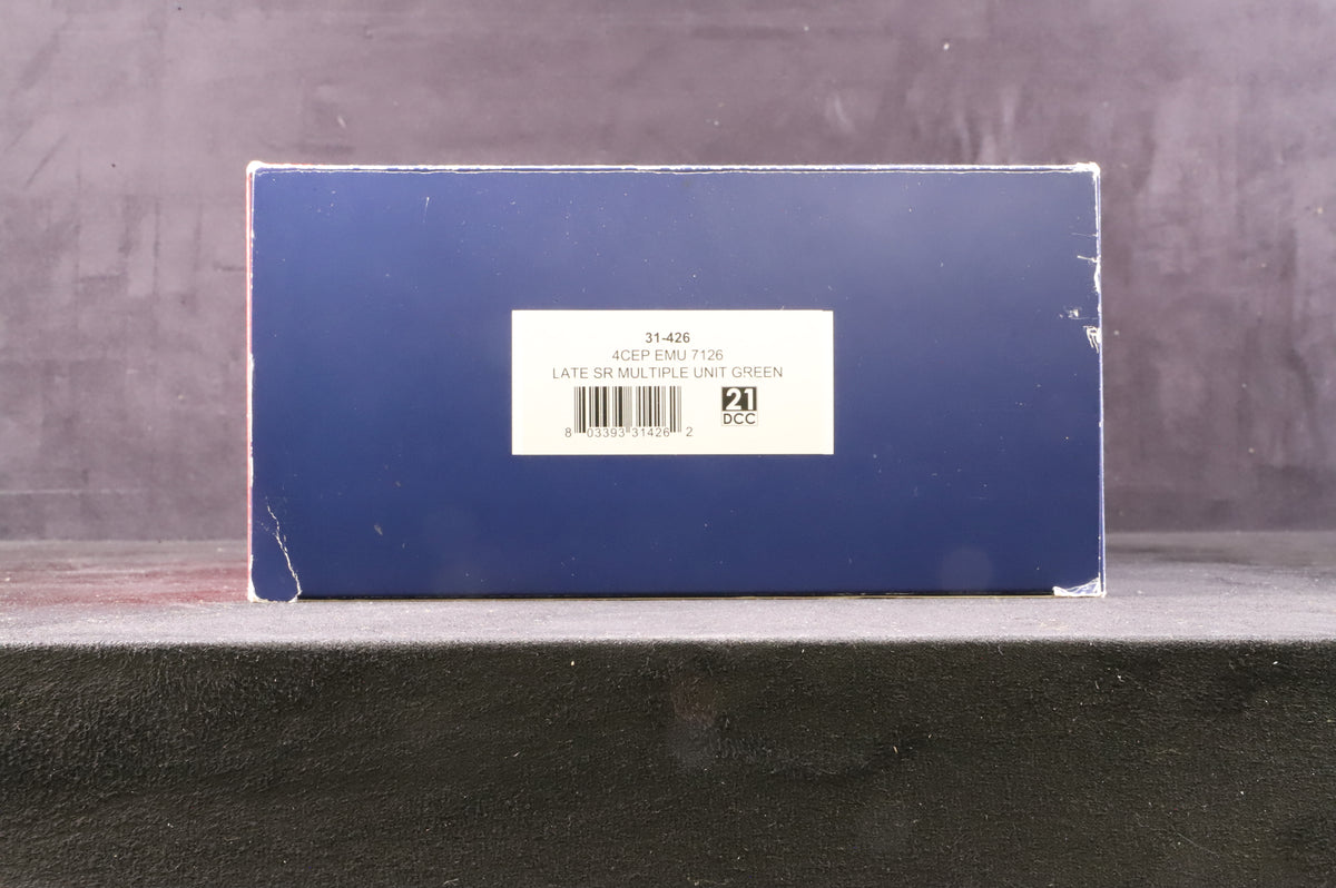 Bachmann OO 31-426 4CEP EMU 7126 in BR(S) Green