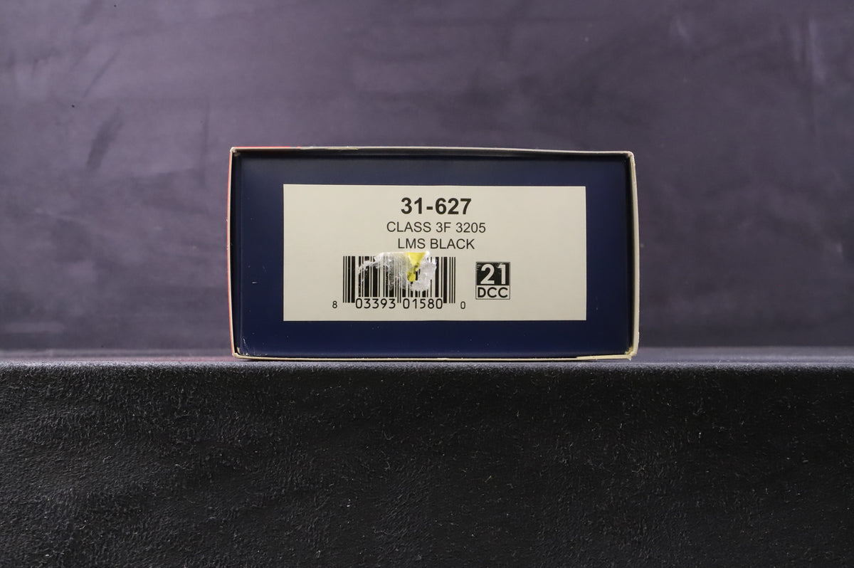 Bachmann OO 31-627 Class 3F &#39;3205&#39; LMS Black