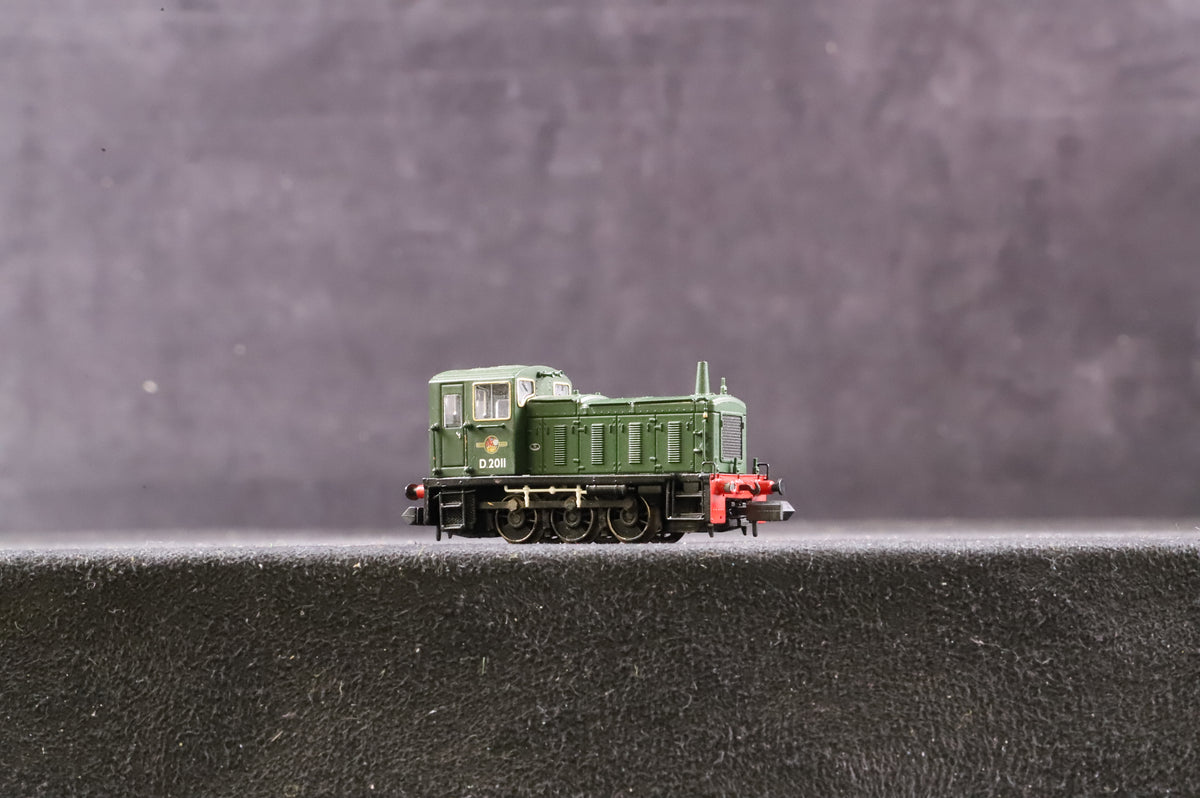 Graham Farish N Gauge 371-060 Class 03 D2011 in BR Green with Late Crest