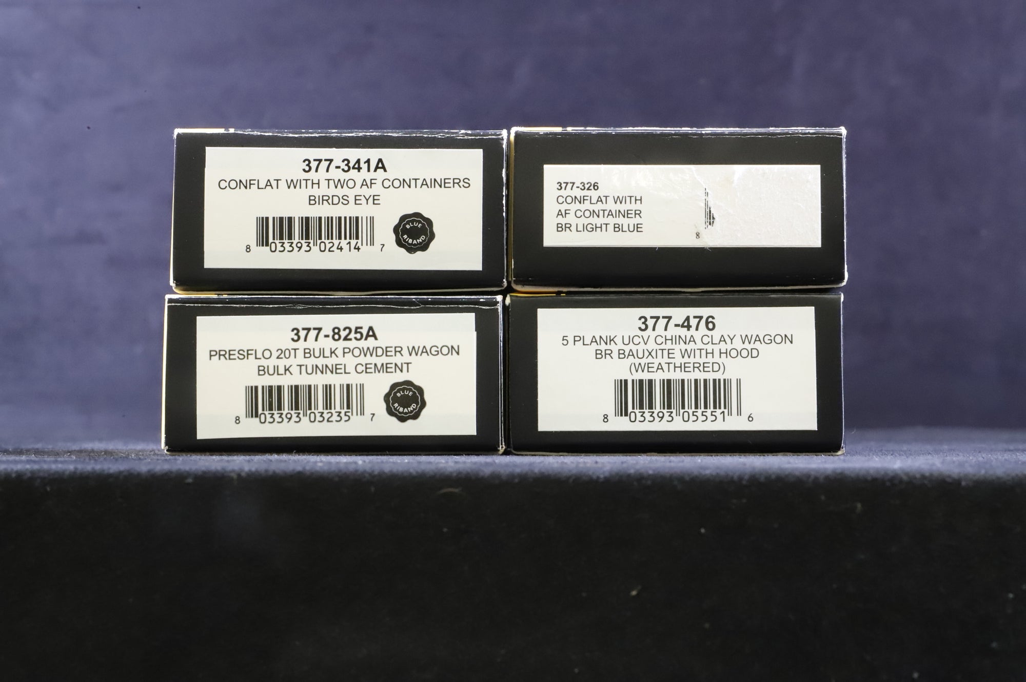 Graham Farish N Gauge Rake of 4 Assorted 1950s/60s Freight Wagons