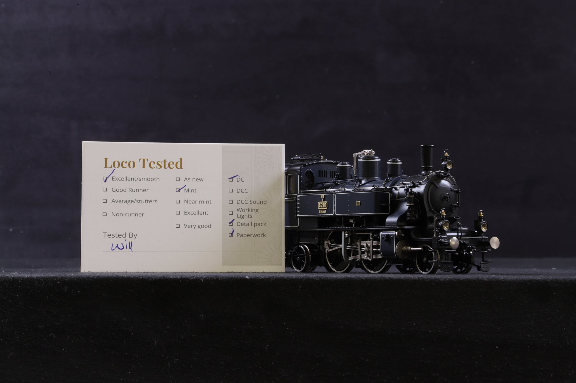 Micro-Metakit HO Brass 02100H Bavarian State Railways Class Pt2/5H