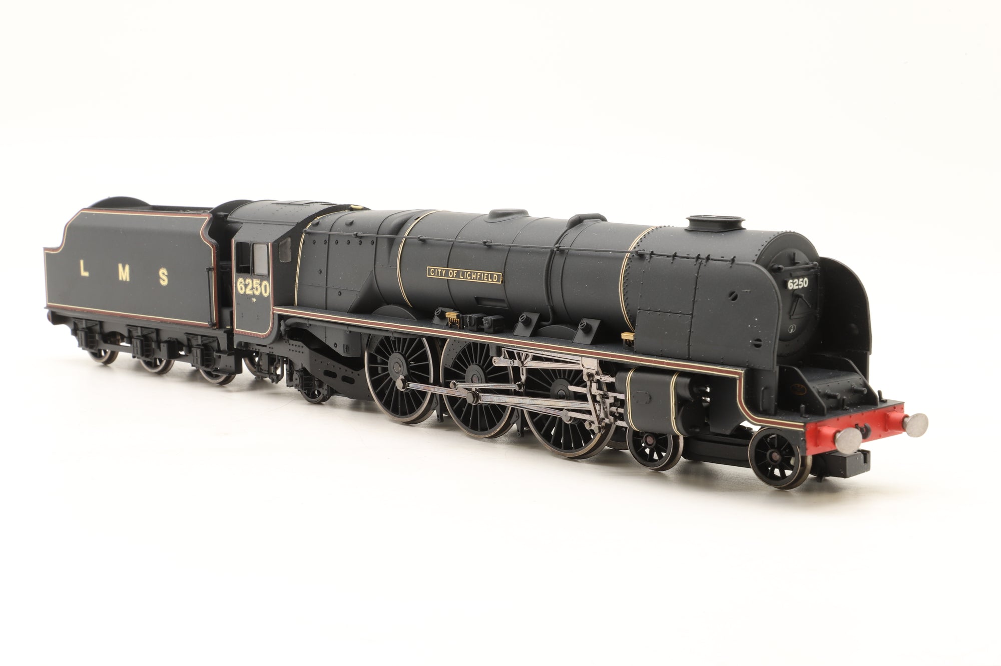 Hornby OO Duchess Class '6250' 'City Of Lichfield' Renamed/ Reliveried & Renumbered LMS Lined Black DCC Fitted
