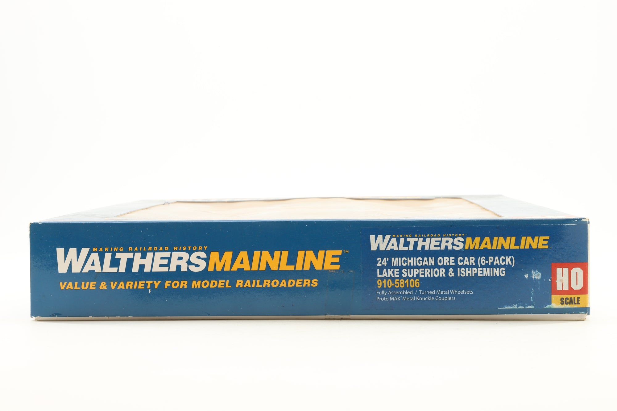 Walthers HO 910-58106 24' Michigan Ore Car Lake Superior & Ishpeming 6 Pack