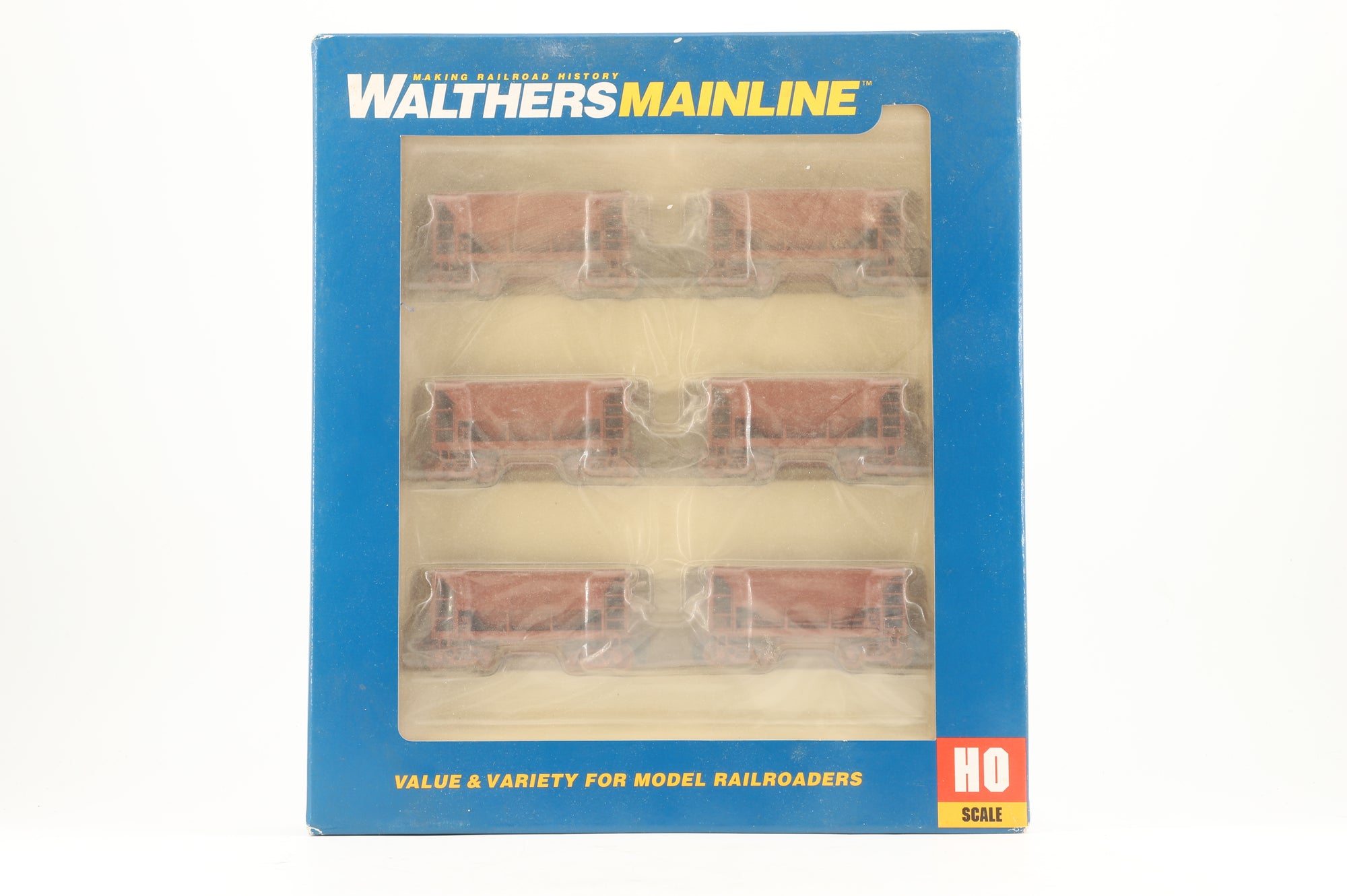 Walthers HO 910-58106 24' Michigan Ore Car Lake Superior & Ishpeming 6 Pack