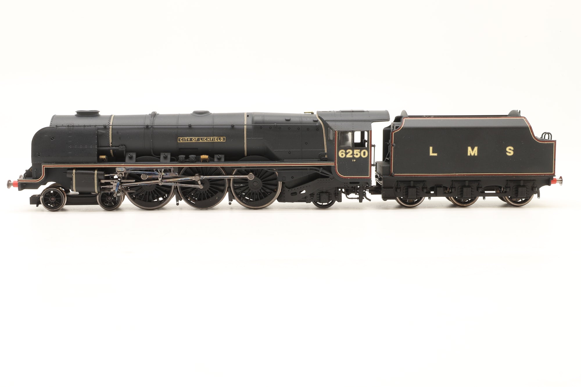 Hornby OO Duchess Class '6250' 'City Of Lichfield' Renamed/ Reliveried & Renumbered LMS Lined Black DCC Fitted