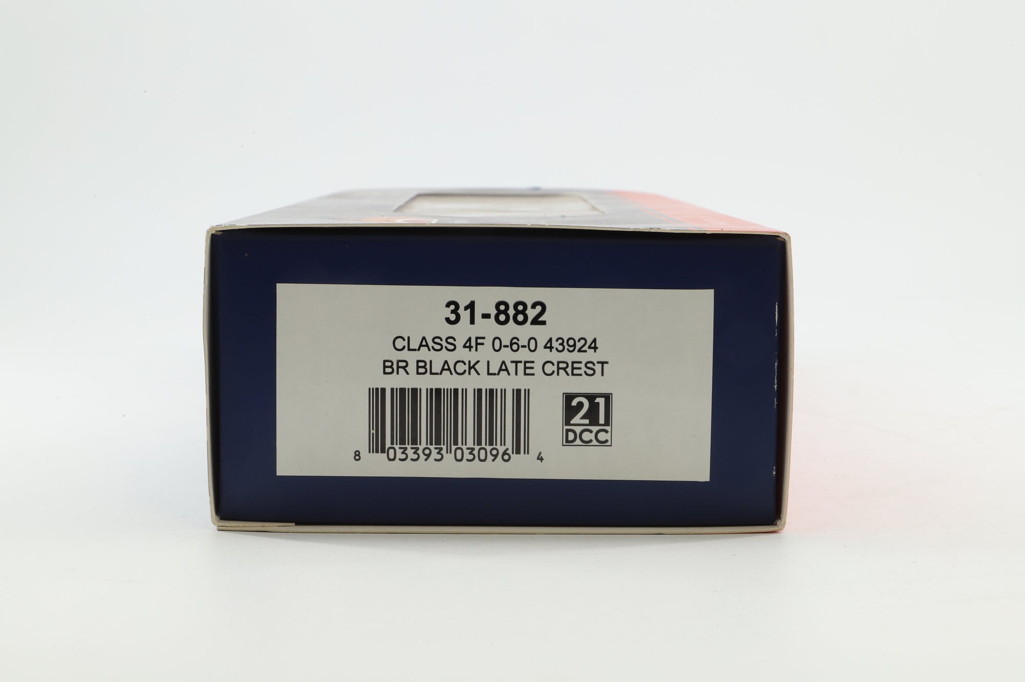 Bachmann OO 31-882 Class 4F 43924 in BR Black w/ Late Crests