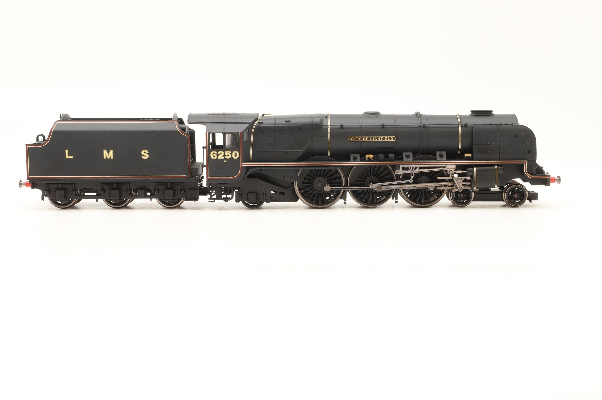 Hornby OO Duchess Class '6250' 'City Of Lichfield' Renamed/ Reliveried & Renumbered LMS Lined Black DCC Fitted