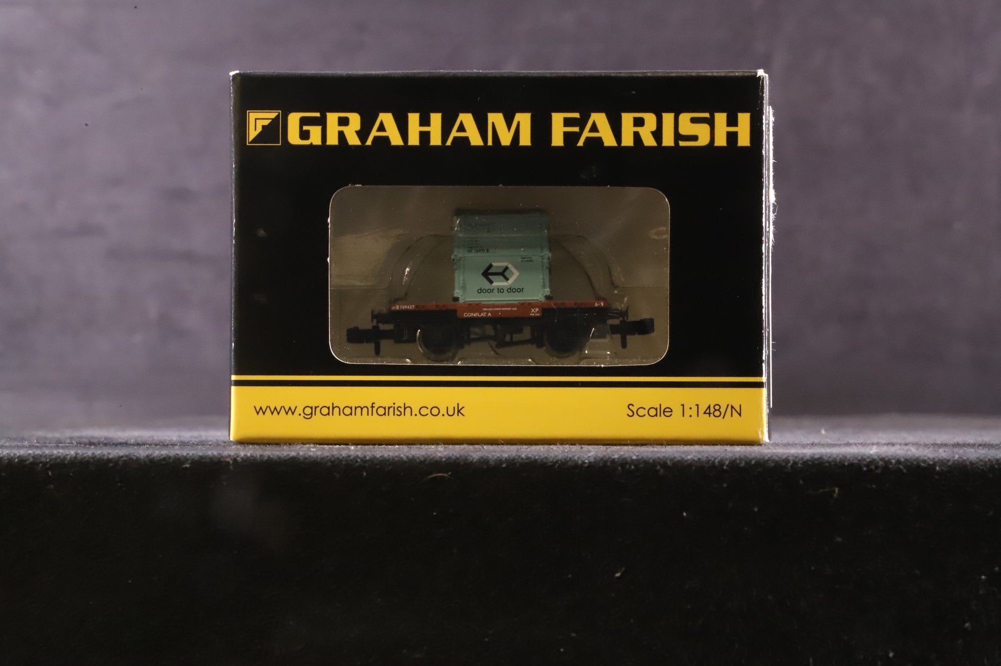 Graham Farish N Gauge Rake of 4 Assorted 1950s/60s Freight Wagons