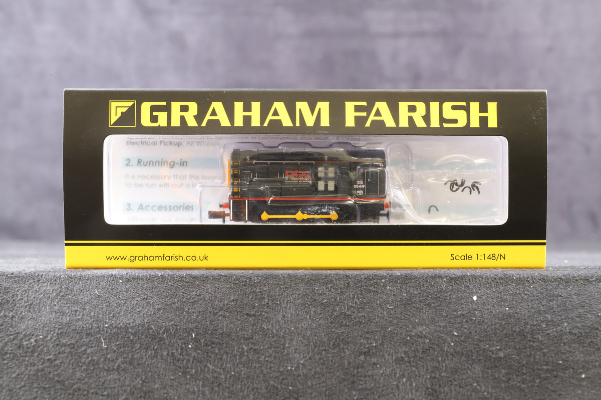 Graham Farish N 371-010 Class 08 &#39;08441&#39; RSS Railway Support Services